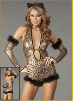 DI-Shimmer Leopard Sexy Custom Womens Costume
